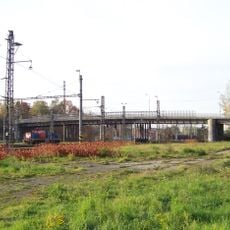 Most ulice Čs. armády přes železniční trať v Bohumíně