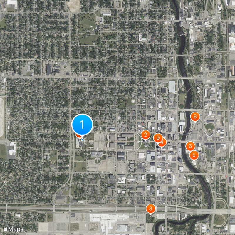 Michigan Supreme Court Map
