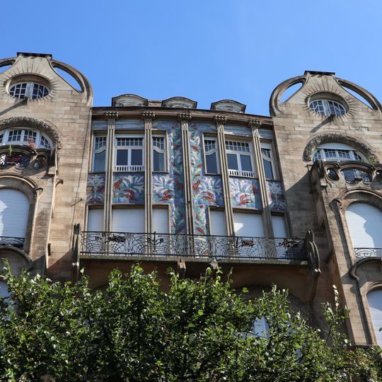 Edificio situado en el número 56, allée de la Robertsau de Estrasburgo