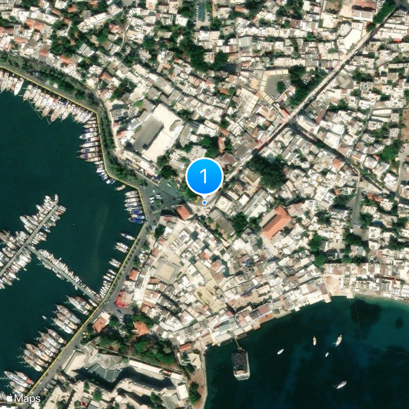 Bodrum Mapa