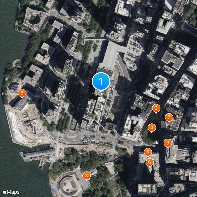 Downtown Athletic Club Map