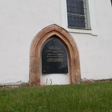 Commemorative plaque of Bedřich Jan Tischler