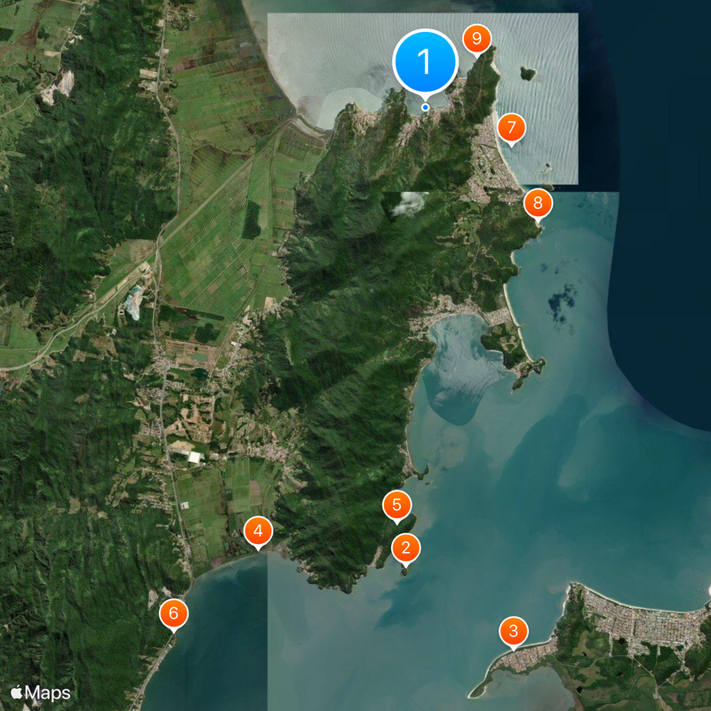 Governador Celso Ramos Map