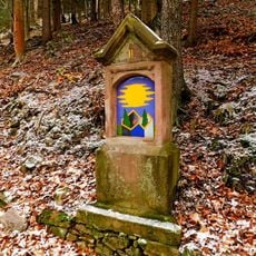 2. zastavení na křížové cestě na Starou Horu