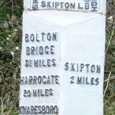 Milestone At About 1 Kilometre From Parish Boundary