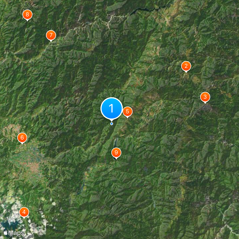 Ren-ai Township Mapa