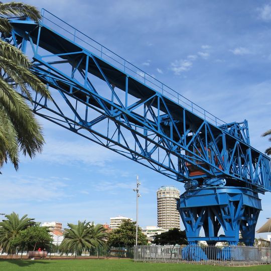 Grúa Titán del Puerto de Las Palmas