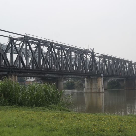 South Bridge of Canton-Kowloon Railway in Shilong