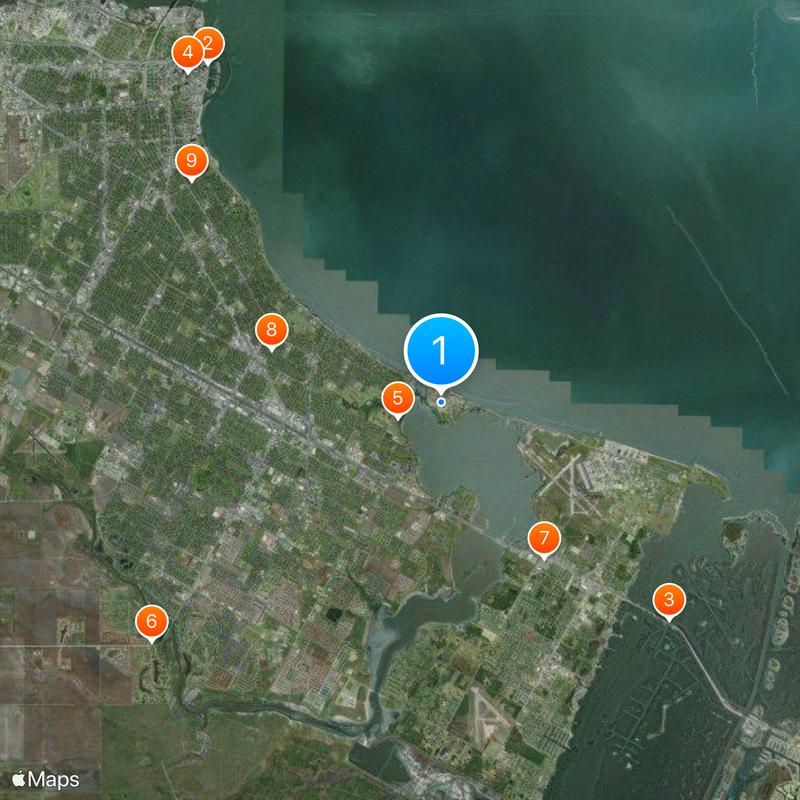 Texas A&M University–Corpus Christi Map