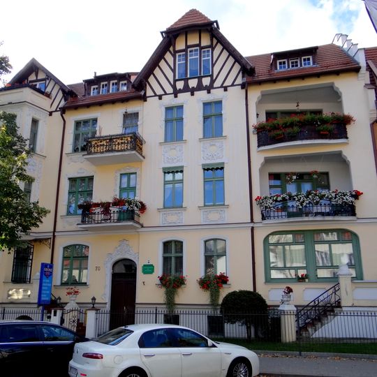 70 Grunwaldzka Street in Sopot