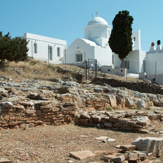 Mykenische Akropolis von Agios Andreas auf Sifnos