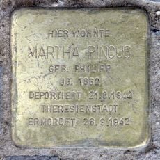 Stolperstein dedicated to Martha Pincus