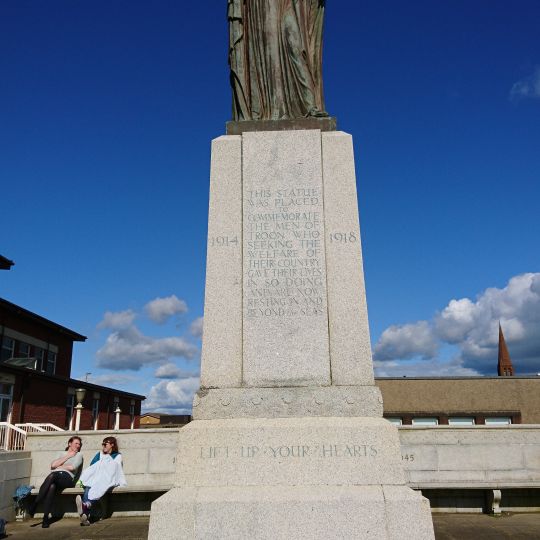 Troon, South Beach Esplanade, War Memorial
