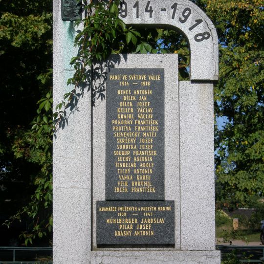 Pomník padlým ve světových válkách v Žalově
