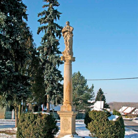 Maria column in Loučná Hora