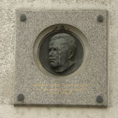 Plaque of Petr Bezruč, Brno