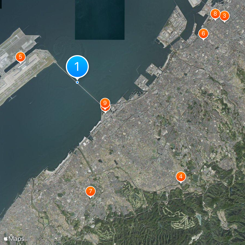 Sky Gate Bridge R Map