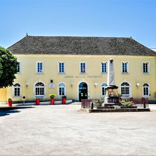 Town hall of Verdun-sur-le-Doubs