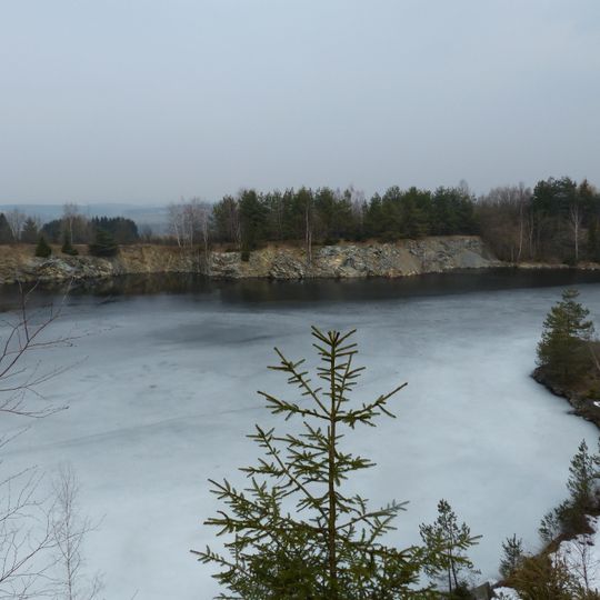 Ehemaliger Serpentinitbruch Haidberg bei Zell