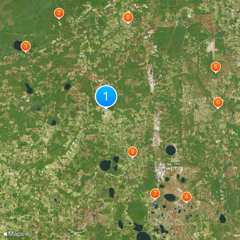 Florida State Prison Map