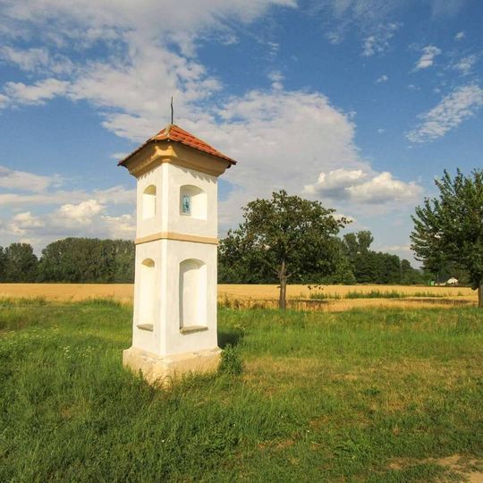 Boží muka u Moravské Huzové na rozcestí