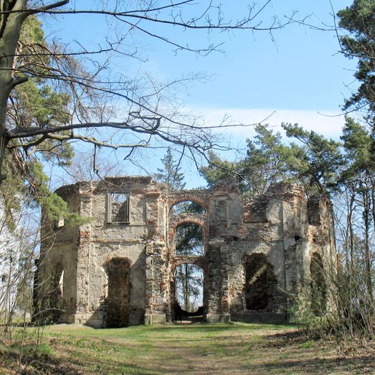 Lustschloss Belveder mit die Kapelle St. Johannes der Täufer