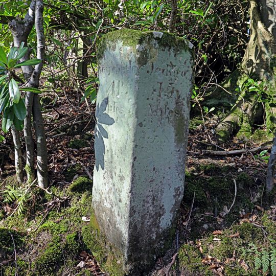 Milestone Circa 40 Yards South-East Of Catcleugh House