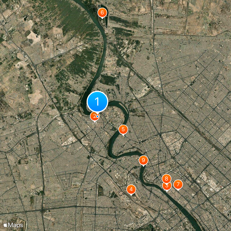 خربلاء Map