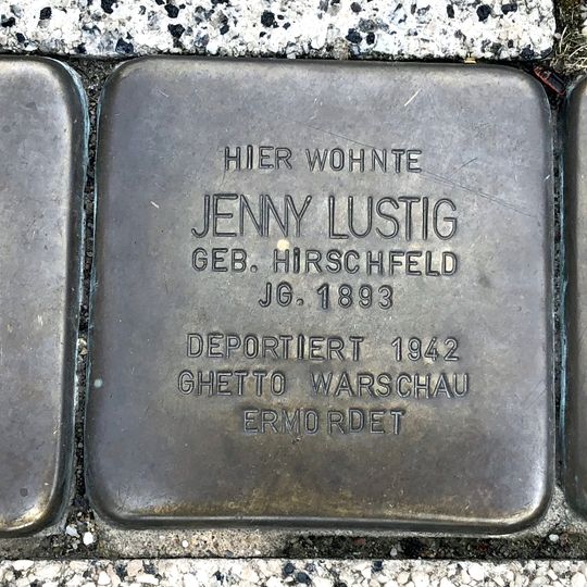 Stolperstein en memoria de Gustav  Michaelis