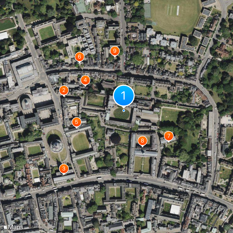 New College Mappa