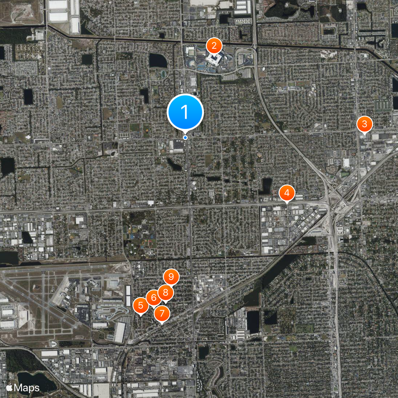 Carol City Map