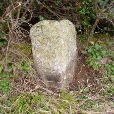 Milestone Adjacent To Entry To Lower Centry