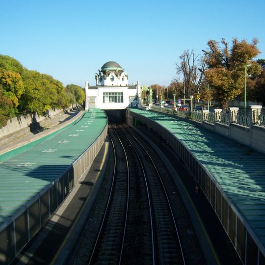 Ehem. Stadtbahn – Teilbereich der heutigen U4 in der KG Schönbrunn