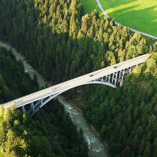 Ammerschlucht an der Echelsbacher Brücke
