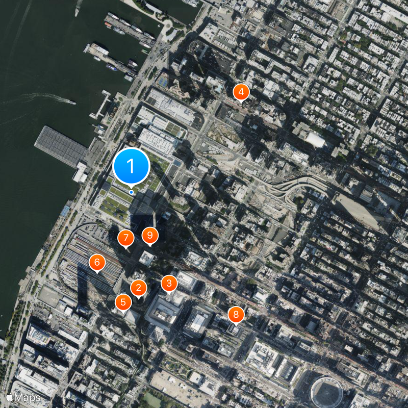 Jacob K. Javits Convention Center Map
