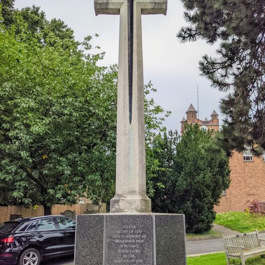 St Mary's Church Cross of Sacrifice, Woodford