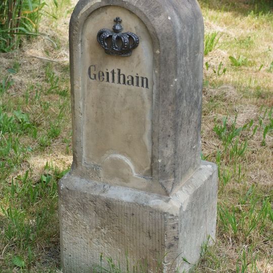 Royal Saxon milestone Mutzscheroda