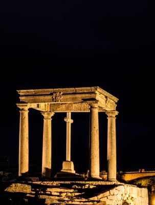 At night 1