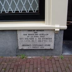 Gevelsteen aan de Bloemgracht