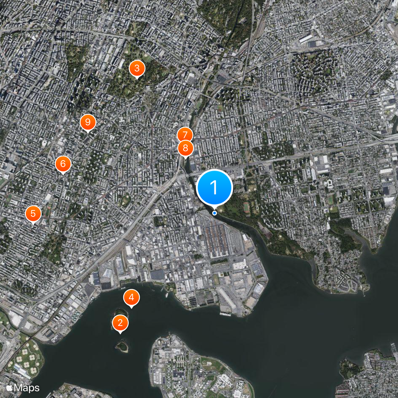 Bronx River Map