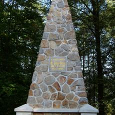 Monument to Jan Hus in Veselí nad Lužnicí