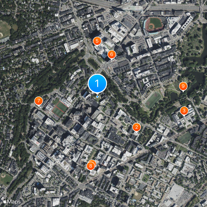 Emmanuel College Map