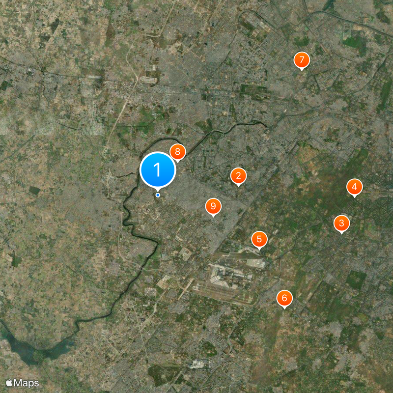 Netaji Subhas University of Technology Map