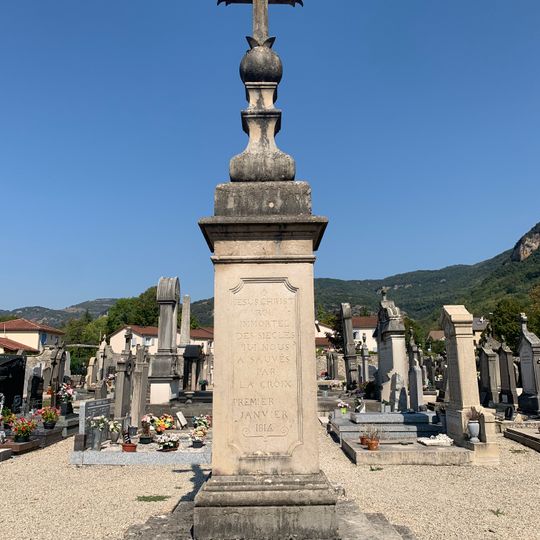 Cemetery cross of Villebois