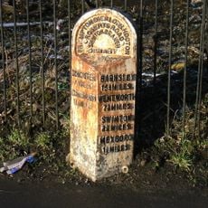 Milepost Approximately 70 Metres To West Of Junction With Denaby Lane