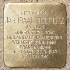 Stolperstein für Jarubaal Toeplitz