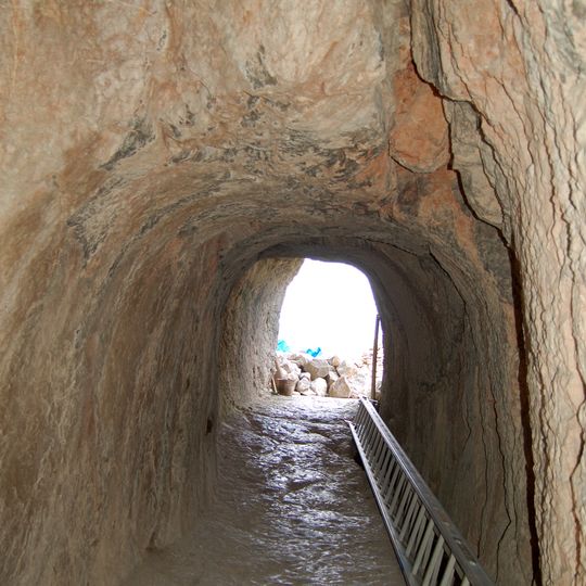Hrad Lednica, tunel