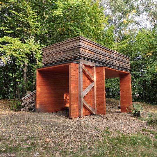 Přístřešek s ochozem Zamčiska