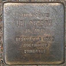 Stolperstein dedicated to Uri Gerson