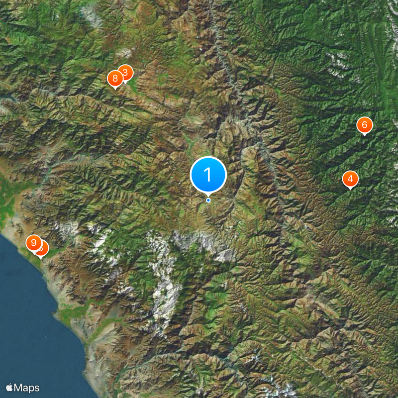 Huamachuco District Map